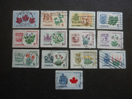 CANADA, Année 1964, YT N° 342 à 355 (sans Le 350) Oblitérés - Usados