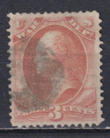 Timbre Oblitéré Des Etats Unis De 1873 N°S27 - Unused Stamps