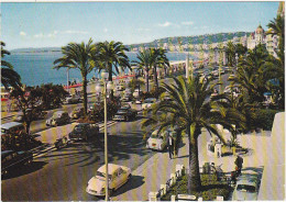 06 - NICE - La Promenade Des Anglais - Voitures - Traffico Stradale – Automobili, Autobus, Tram