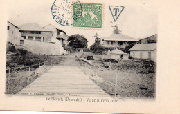 ILE DE MAYOTTE DZAOUDZI VU DE LA PETITE JETEE TIMBREE 1910 - Mayotte