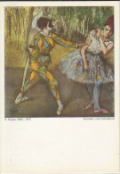 HARLEKIN UND COLUMBINE  - E. Degas,  Privatbesitz , Ballett, Ballet, - Danse