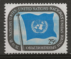 NATIONS-UNIES - NEW-YORK: **, N° YT 9, TB - Unused Stamps