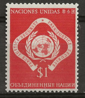 NATIONS-UNIES - NEW-YORK: **, N° YT 11, TB - Ungebraucht