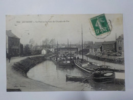 JEUMONT  Le Port Et Le Pont Du Chemin De Fer - Jeumont