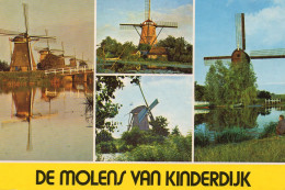 CPM - K - HOLLANDE - PAYS BAS - NEDERLAND - KINDERDIJK - DE MOLENS VAN KINDERDIJK - MOULINS A VENT - Kinderdijk