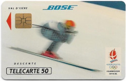 France - 0212.1 - Bose - Descente, Solaic, 12.1991, 50Units, 111.000ex, Used - 1991