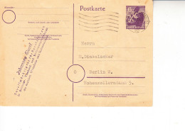 GERMANIA  1945 - Da Berlin A Berlin - Postal  Stationery