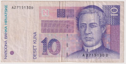 CROATIA , 10 KUNA 1993 - Croatie