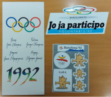 1992. Juegos Olímpicos / Olympic Games / Jeux Olympiques / Olympische Spiele - Barcelona '92 - Cobi, Adhesivos, Stickers - Otros & Sin Clasificación