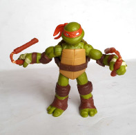 FIGURINE TEENAGE MUTANT NINJA TURTLES TORTUES NINJA PLAYMATES 2012 POE'S REVIEW MICHELANGELO - Tortues Ninja