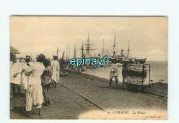 GUINEE - CONAKRY - Le Wharf - Port - Bâteau - Voilier - Guinée Française