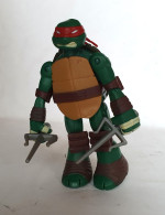 FIGURINE TEENAGE MUTANT NINJA TURTLES TORTUES NINJA PLAYMATES 2013 POE'S REVIEW RAPHAEL - Tortues Ninja