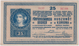 AUSTRIA , 25 KRONEN 27.10.1918 - Oesterreich