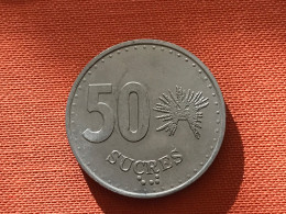 Münze Münzen Umlaufmünze Ecuador 50 Sucre 1991 - Ecuador