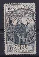 ITALY / ITALIA 1926 - Canceled - Sc# 181a - Perf. 13 1/2 - Oblitérés