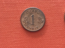 Münze Münzen Umlaufmünze Island 1 Aurar 1958 - Iceland