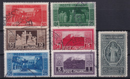 ITALY / ITALIA 1929 - Canceled/MLH - Sc# 232-238 - Complete Set! - Gebraucht