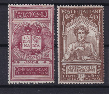 ITALY / ITALIA 1921 - MNH - Sc# 133, 135 - Neufs