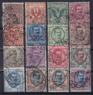 ITALY / ITALIA 1901-26 - Canceled - Sc# 76-91 - Usados