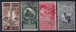 ITALY / ITALIA 1911 - Canceled - Sc# 119-122 - Afgestempeld