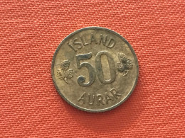 Münze Münzen Umlaufmünze Island 50 Aurar 1971 - IJsland
