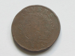 10 Centimes 1814 W Siège D'ANVERS - Monnaie Obsidionale  **** EN ACHAT IMMEDIAT **** Monnaie  RARE !!!! - 1814 Assedio Di Anversa