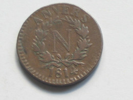 5 Centimes 1814  Siège D'ANVERS - Monnaie Obsidionale  **** EN ACHAT IMMEDIAT **** Monnaie  RARE !!!! - 1814 Beleg Van Antwerpen