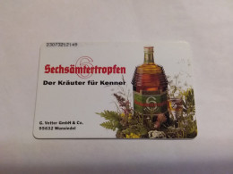 Germany - K 780 07/93 Sechsämtertropfen  Drink - K-Serie : Serie Clienti