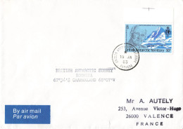 Lettre BRITISH ANTARTIC TERRITORY 1983 - Covers & Documents