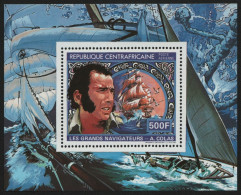 Zentralafrikanische Rep. 1981 - Mi-Nr. Block 144 ** - MNH - Schiffe / Ships - Centrafricaine (République)