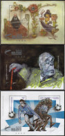 Argentina - 1999 - Nuevo Milenio - 3 Souvenir Sheets - Unused Stamps