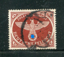 "DEUTSCHES REICH" 1942, Zulassungsmarke Fuer Feldpostpaeckchen Mi. 2 Gestempelt (1183) - Feldpost 2. Weltkrieg