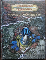 DUNGEONS & DRAGONS 3.5 - Manuel Des Monstres IV - TSR 2007 - Dungeons & Dragons