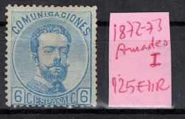 CHCT58 - Amadeo I, 1872, MH, Spain - Nuevos