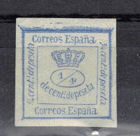 CHCT58 - Crown, 1872, MH, Spain - Neufs