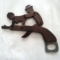 Beer Opener Décapsuleur Ca 1960  Akt Nude Erotik Nus - Flessenopener