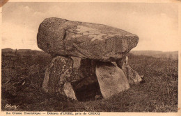 CPA - N - CREUSE - DOLMEN D'URBE PRES DE CROCQ - Crocq