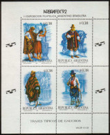 Argentina - 1992 - ARBRAFEX '92. - Unused Stamps