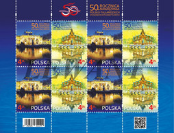 2022.11.14. 50th Anniversary Of Establishing Polish-Thai Diplomatic Relations - MNH Sheet - Unused Stamps