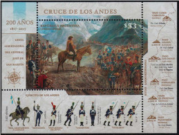 Argentina - 2017 - Cruce De Los Andes - 200 Años - 1817-2017 - Ungebraucht