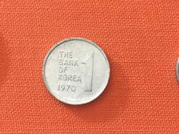 Münze Münzen Umlaufmünze Südkorea 1 Won 1970 - Korea, South