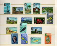 Saint-Christophe - Nevis- Anguilla - (1963-68)- Serie Courante - Vues - Flore - Faune  - Neufs* - MLH - St.Christopher-Nevis & Anguilla (...-1980)