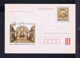 Gc8127 HUNGARY Postal Stationery Mint "44th Int.Congress FIP"Int. Federation Philately FIP 1984 - THAN KAROLY Post Cour - Poste