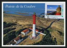 FRANCE (2021) Carte Maximum Card - 69 Assemblée PHILAPOSTEL La Tremblade Ronce-les-Bains - Phare Coubre Lighthouse Faro - 2020-…