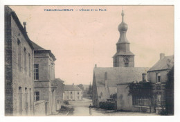 VIRELLES LES CHIMAY - L'Eglise Et La Place. - Chimay