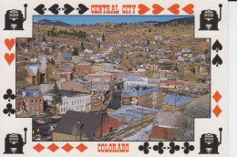 Central City Colorado USA     Laughlin's XXXCoffee Cigar Strai...5 Gambling Aerial View Of The City Slot Machine CPM 2sc - Other & Unclassified