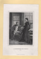 Gravure - La Directrice Des Postes - 1830 - Prints & Engravings