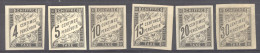 0co  643  -  Colonies Générales  -  Taxes  :  Yv  4-9  * - Postage Due