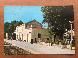 TELESE ( BENEVENTO ) STAZIONE FERROVIARIA 1968 - Benevento