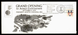 USA 1974 Grand Opening World Golf Hall Of Fame 1st Annual Enshrinement Pinehurst Temple Du Golf Aux Etats Unis - Golf